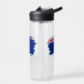 Neuseeland-Flagge Trinkflasche (Links)