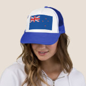Neuseeland-Flagge Truckerkappe (Beispiel)