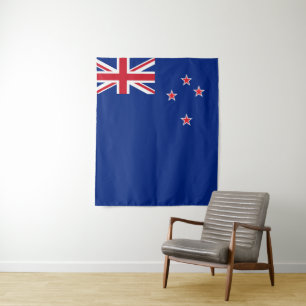 Neuseeland-Flagge Wandteppich