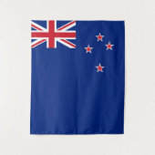Neuseeland-Flagge Wandteppich (Vorderseite)