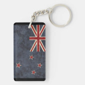 Neuseeland Flaggen Schlüsselkette Souvenir Schlüsselanhänger (Rückseite)
