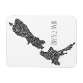 Neuseeland Flexible Foto Magnet (Horizontal)
