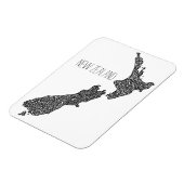 Neuseeland Flexible Foto Magnet (Linke Seite)