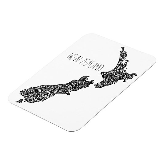 Neuseeland Flexible Foto Magnet (Linke Seite)