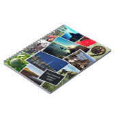 Neuseeland Foto Collage Travel Journal Notizblock (Linke Seite)