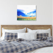 Neuseeland Fotografie Fox Glacier Leinwanddruck (Insitu (Schlafzimmer))