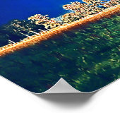 Neuseeland Fotografie Fox Glacier Poster (Ecke)