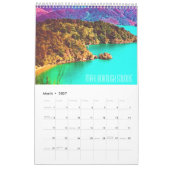 Neuseeland Fotografie schöne Landschaft Kalender (Mär 2027)