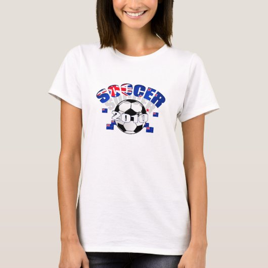 Neuseeland-Fußball-Feier T-Shirt (Vorderseite)