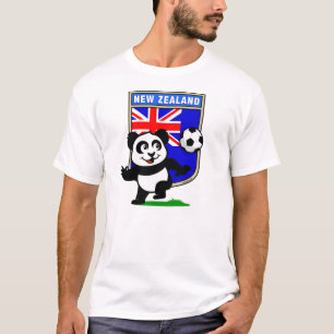 Neuseeland Fußball Panda (leichte Shirts) T-Shirt