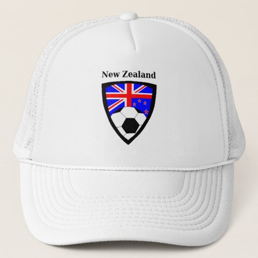 Neuseeland-Fußball Truckerkappe (Vorderseite)