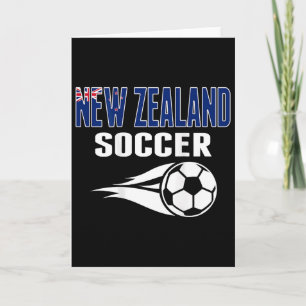 Neuseeland Fußballfans Trikot Unterstützen Neuseel Karte