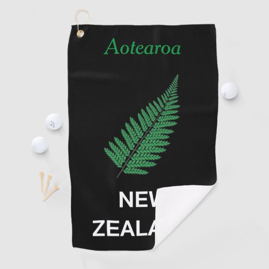 Neuseeland Golf Towel Golfhandtuch (Insitu)