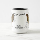 Neuseeland-Heimvogel-Kaffeetasse Tasse (Zentrum)