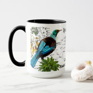 Neuseeland-Heimvogel-Kaffeetasse Tasse