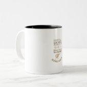 Neuseeland immer selbst Kiwi Bird Geschenkidee Zweifarbige Tasse (Vorderseite Links)