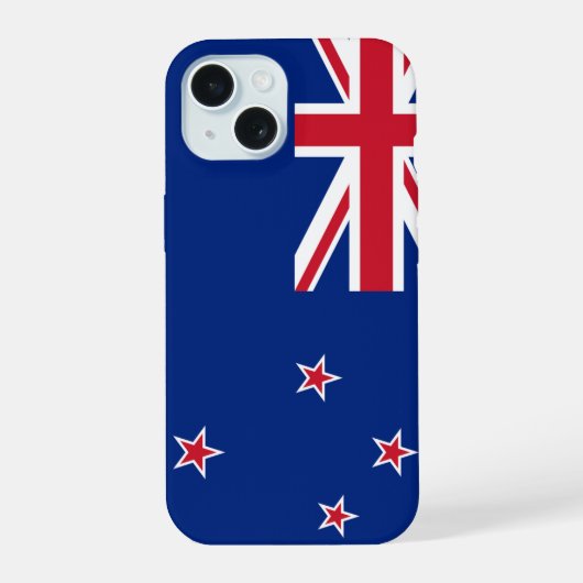 Neuseeland iPhone 15 Hülle (Rückseite)