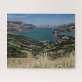 Neuseeland Jigsaw Puzzle - Akaroa alter Vulkan (Horizontal)