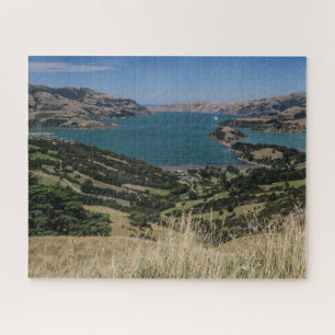 Neuseeland Jigsaw Puzzle - Akaroa alter Vulkan