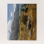 Neuseeland Jigsaw Puzzle - Lake Ohau (Vertikal)