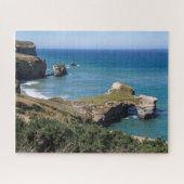 Neuseeland Jigsaw Puzzle - Tunnel Beach Dunedin (Horizontal)