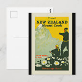 Neuseeland-Jubiläum Postkarte (Vorne/Hinten)