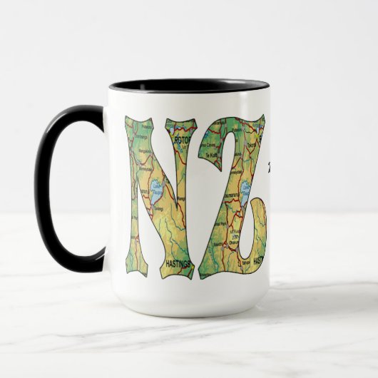 Neuseeland-Kaffee-Tasse Tasse (Links)