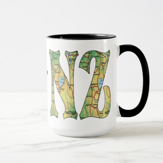 Neuseeland-Kaffeetasse Tasse (Rechts)