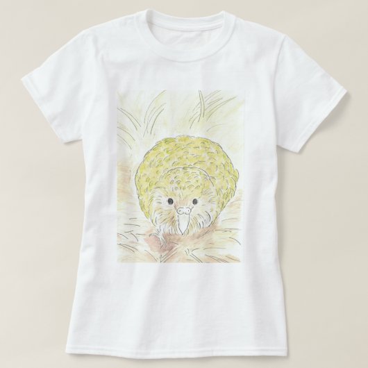 Neuseeland Kakapo bird T Shirt (Design vorne)