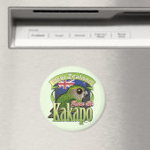 Neuseeland Kakapo gerettet Magnet (In Situ (Geschirrspüler))