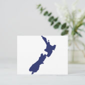 Neuseeland Karte (Stehend Vorderseite)