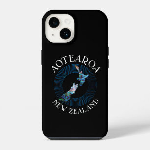 NEUSEELAND-KARTE PAUA iPhone 14 HÜLLE
