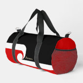 Neuseeland, Kit-Tasche, Maori Flag, Wave / Surf Duffle Bag (Rechte Ecke)