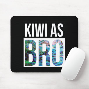 NEUSEELAND KIWI ALS BRO PAUA MOUSEPAD