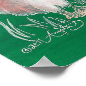 Neuseeland Kiwi Bird Poster (Ecke)