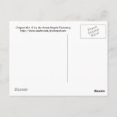 Neuseeland Kiwi Bird Postkarte (Rückseite)