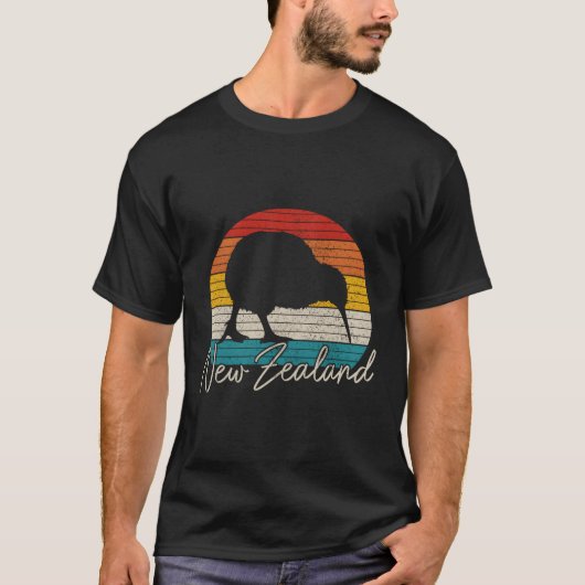 Neuseeland Kiwi Bird T-Shirt (Vorderseite)