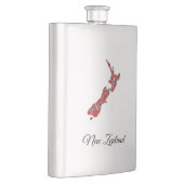 Neuseeland Kiwi Classic Flask Flachmann (Rechts)