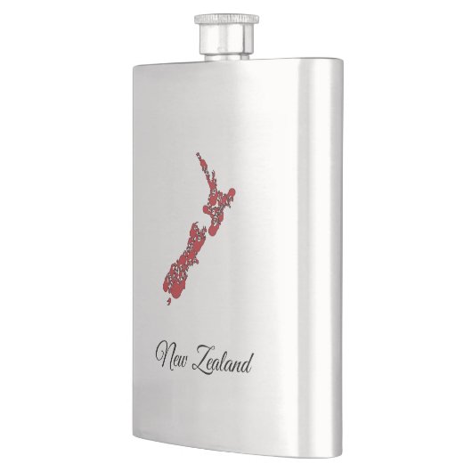 Neuseeland Kiwi Classic Flask Flachmann (Links)