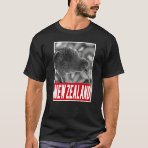 Neuseeland Kiwi Ideen Retro Neuseeland Maori T-Shirt