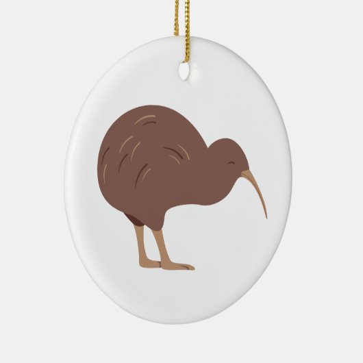 Neuseeland Kiwi Keramik Ornament (Rechts)