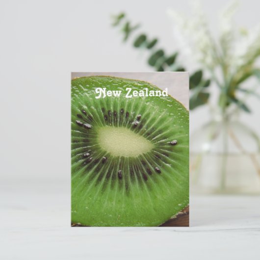 Neuseeland Kiwi Postkarte (Stehend Vorderseite)
