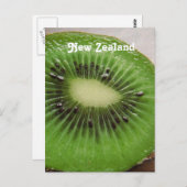 Neuseeland Kiwi Postkarte (Vorne/Hinten)