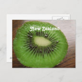 Neuseeland Kiwi Postkarte (Vorne/Hinten)