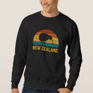 Neuseeland Kiwi Retro Sweatshirt