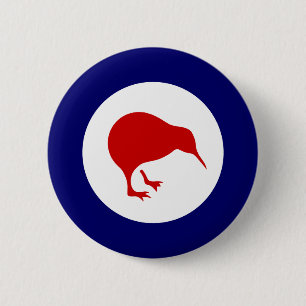 Neuseeland-Kiwi roundel Militärluftfahrt-Abzeiche Button