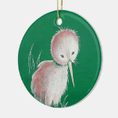 Neuseeland-Kiwi-Vogel Keramik Ornament (Links)