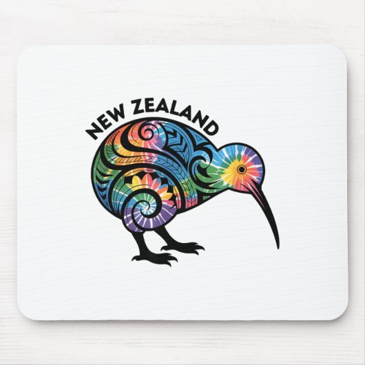 Neuseeland-Kiwi-Vogel Mousepad (Vorne)