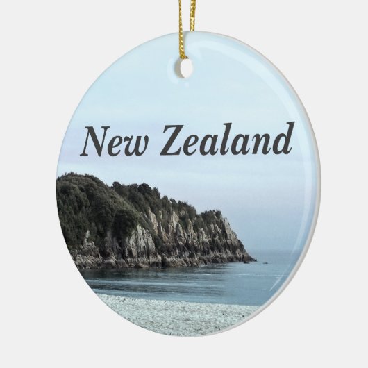 Neuseeland-Küste Keramik Ornament (Links)