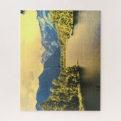 Neuseeland Lake Matheson South Island Puzzle (Vertikal)